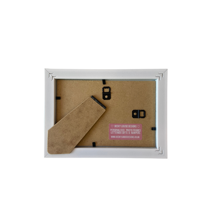 Handcrafted Personalised Sisters Picture Frame